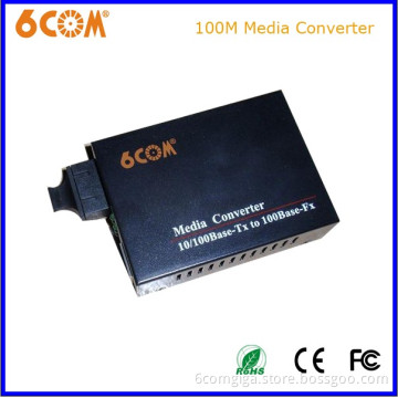 Double Fiber Single Mode 60km Optical Media Converter (OL100C-02D)